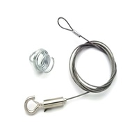 Pince de câble industrielle durable personnalisée pour panneaux acoustiques modernes