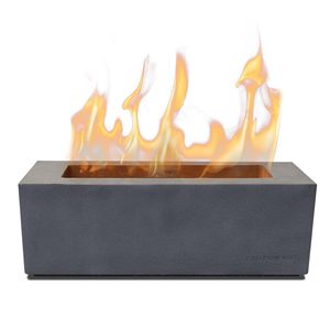 Poêle à feu à alcool éthanol en béton durable Cheminée Propane Inodore Brasero de bureau sans fumée Mini foyer résistant à la chaleur - Product Image 5