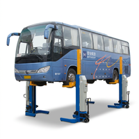 Maxima FC75W Vier-Säulen Manueller 4-Säulen-Hebebühne LKW-Heber mit 24 Monaten Garantie für Bus Mobile Säulenhebebühne