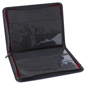 Fournisseur Vérifié – Classeur de Cartes <span class=keywords><strong>à</strong></span> Collectionner en PU <span class=keywords><strong>à</strong></span> 9 Poches Personnalisé, <span class=keywords><strong>Pages</strong></span> Intérieures en PP Imprimées UV pour 360 Cartes, Conception <span class=keywords><strong>à</strong></span> Fermeture Éclair pour Cartes <span class=keywords><strong>à</strong></span> Échanger - Product Image 1