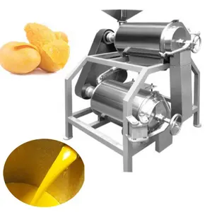 Mango pulper hamuru dayak makinesi meyve reçel yapıştır domates sosu suyu yapma makinesi sebze meyve pulper kağıt hamuru makinesi