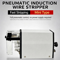 Machine à dénuder les fils pneumatique, petit dénudeur à induction de haute précision pour câbles gainés, fils multiconducteurs et fils électroniques