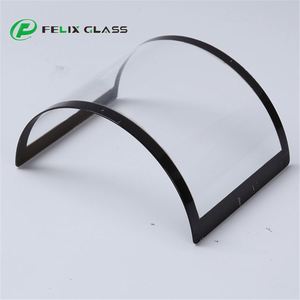 Verre tactile électrique trempé sur mesure pour écran d'affichage avec protection anti-UV, haute transmission lumineuse, épaisseur 1 mm, forme incurvée - Product Image 5
