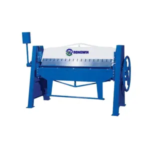 Pan & Box Brake Folding Machine bender sheet bending machine with segmented upper,lower &bending blades