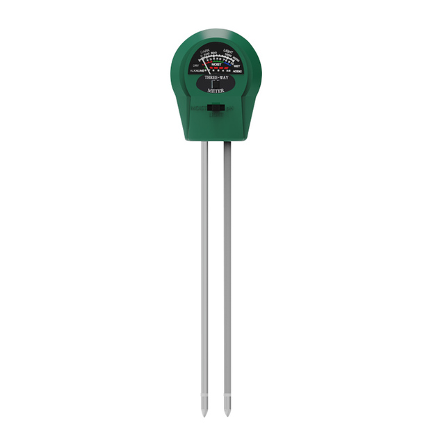 Best Selling Factory Digital 3 in 1 Soil Moisture Sensor Meter LCD Display Temperature Moisture Sunlight Ph Soil Meter for Plant