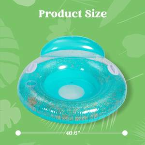 Matelas <span class=keywords><strong>Gonflable</strong></span> en PVC Personnalisé, Nouveau Design, Flotteur <span class=keywords><strong>Transparent</strong></span> pour <span class=keywords><strong>Piscine</strong></span>, Chaise Longue de <span class=keywords><strong>Piscine</strong></span> - Product Image 6