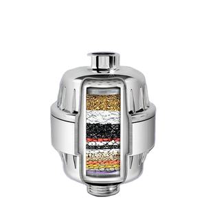 गर्म बिक्री 15/18/20 चरण शॉवर पानी फिल्टर परिवार बाथरूम के लिए क्लोरीन फ्लोराइड - Product Image 3