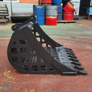 Godet de tri pour excavatrice lourde, à usage polyvalent en construction, avec attache de démolition et de tri, pour la vente à l'exportation - Product Image 4