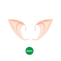 Oreilles d'elfe d'Halloween transfrontalières accessoires de Cosplay oreilles d'elfe Vampire fausses dents fée fausses oreilles