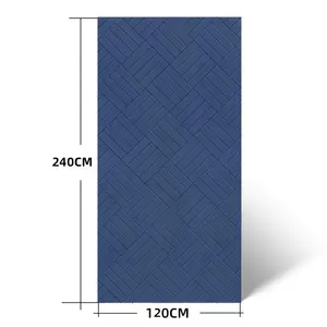 Factory Office PET Outlet Art Deco Absorb Sound Polyester Fiber Sound-absorbing Board Piano Room Acoustic Panels