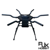 RJXHOBBY Hexacopter Pulvérisateur Air Cadre Kit FPV Avion En Fiber De Carbone Cadre Pliant Drone Kit