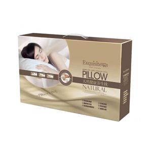Caja de embalaje de almohada de espuma viscoelástica de papel de cartón corrugado liso plano personalizado - Product Image 3
