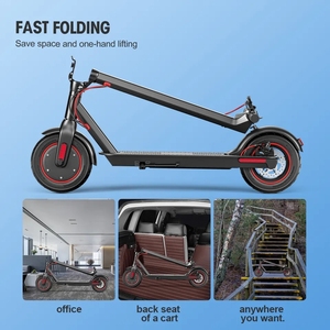Electric Scooters Eu Warehouse 350w Motor Lightweight <strong>Double</strong> Insurance Folding <strong>Patented</strong> Design Adult Citycoco Electric Scooter - Product Image 3