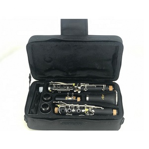 <span class=keywords><strong>Clarinete</strong></span> de Madera de 17 Llaves, Marca Aiersi, Fabricación Personalizada OEM ODM, <span class=keywords><strong>Precio</strong></span> al por Mayor, <span class=keywords><strong>Instrumento</strong></span> Musical de Viento de Madera en Venta - Product Image 1
