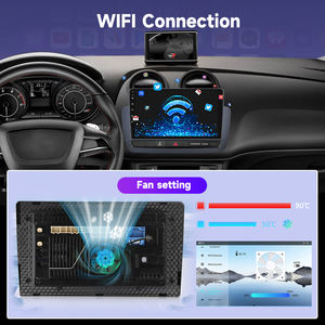 Hikity Qualcomm 8 Núcleos 9'' para <span class=keywords><strong>Seat</strong></span> <span class=keywords><strong>Ibiza</strong></span> 2012-2015, Estéreo para Auto, 4+64G, Carplay Inalámbrico, Android Auto, WiFi, 4G, Ventilador de Refrigeración, Venta al por Mayor - Product Image 3