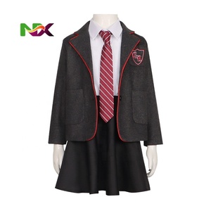Costume da Cosplay di <span class=keywords><strong>Matilda</strong></span> il Musical di Roald Dahl Uniforme Gonna Camicia Cravatta Outfit per Halloween e Carnevale - Product Image 1