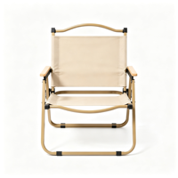 Chaise pliante ultralégère en acier titane, portable, pour le glamping, le camping en plein air, la plage, la pêche, le pique-nique