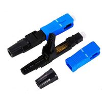 Conector Rápido de Fibra Óptica SC APC UPC de Alta Conectividad y Seguridad, Conectores Ópticos de Conexión Rápida