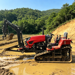 Offre Spéciale : Mini Tracteur Agricole à Chenilles 50 CV pour Opérations Agricoles, Idéal pour Rizières et Petites Exploitations - Product Image 1