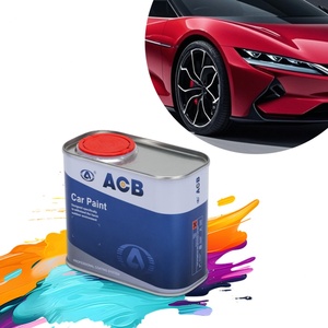 Peinture automobile transparente 2K haute brillance avec dureté accrue et résistance aux rayures, peinture transparente automobile de haute qualité - Product Image 1