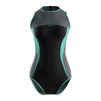 Maillot de bain de compétition pour femmes - Maillot de bain une pièce anti-chlore durable pour les courses et les compétitions de natation
