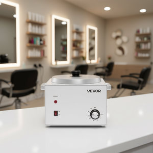 Calentador de cera Vevor de 3000 ml y 300 W con un solo recipiente y termostato electrónico para depilación corporal con cera suave y 2 mangos. - Product Image 2