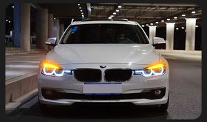 Luci Diurne LED di Alta Qualità per <span class=keywords><strong>BMW</strong></span> <span class=keywords><strong>Serie</strong></span> 3 F30 F35 2013-2018, Modifica Gruppo Fari, Colore 6000K - Product Image 2