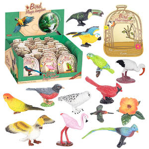 Natural World Flying Animal Toy Plastic Bird Modelo 3D en caja de exhibición Paquete - Product Image 2