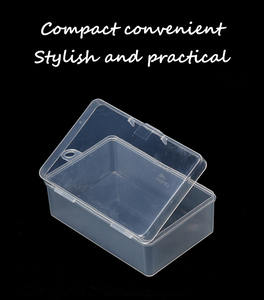Conteneur transparent pour lingettes à ongles, support pour dissolvant de vernis, outil de nettoyage et de rangement pour salon de manucure et nail art, vente en gros - Product Image 6