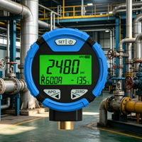 Manomètre numérique Necool Factory PG-10, précision 0,5 % FS, compatible avec une large gamme de réfrigérants