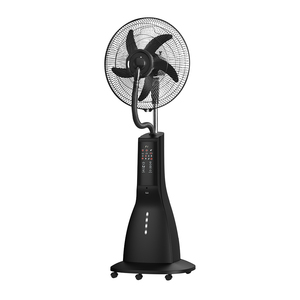 Ventilador de Niebla de Agua de Plástico Recargable Solar Multifuncional de Último Diseño con 5 Aspas para Uso en Hoteles, Exteriores, Hogares y Comercios - Product Image 2
