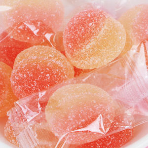 Bulk Jelly Fruit Flavored Peach Flavored Halal Sweet and Sour <strong>Candy</strong> Gummy <strong>Candy</strong> - Product Image 1