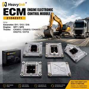 โมดูลควบคุมอิเล็กทรอนิกส์เครื่องยนต์ Heavylink ECM รุ่น 21042371 สำหรับรถขุด D11 D13 D16 MP7 MP8 รถบรรทุก CXU612 CXU613 CHU613CHU713 CV7 - Product Image 1