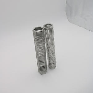 304 дымовая труба для барбекю из нержавеющей стали, бытовой металлический круглый генератор холодного дыма, шестиугольная 6-дюймовая дымовая трубка - Product Image 4