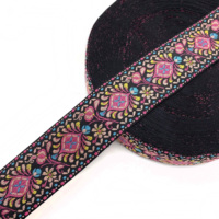 Ventes directes du fabricant Sangle de guitare de luxe en tissu de style classique style ethnique