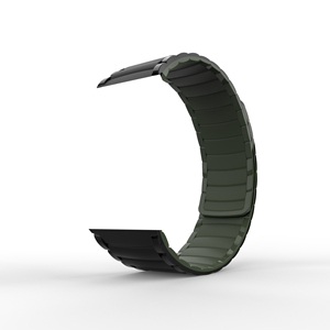 <span class=keywords><strong>Cinturini</strong></span> di Lusso in Silicone Magnetico Bicolore per <span class=keywords><strong>Apple</strong></span> <span class=keywords><strong>Watch</strong></span> Serie 7/8/9/10 Ultra 3 2 42/44/45/46/49mm - Product Image 2