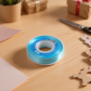 Nastro in Raso Ilan 1.5Cm 25Y Blu Cielo D-10 - Product Image 2