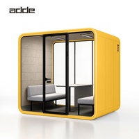 Cabine de réunion insonorisée de haute qualité au design moderne, studio d'intimité, cabine acoustique pour hôpital, école, bureau