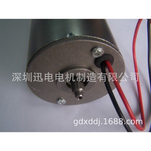 Motor de CC con escobillas de imán permanente de 36V totalmente encapsulado para bomba y otras aplicaciones - Product Image 5