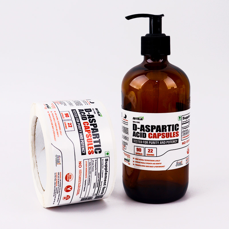 Adesivo in vinile bianco (lucido)