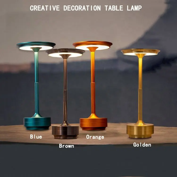 Odm Oem Decoratie Nachtlampje Moderne Oplaadbare Tafellampen Draadloze Aanraakbediening Slaapkamer Tafellampen