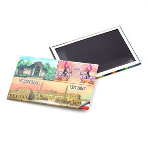 Imán de Estaño de Alta Calidad y Bajo Precio, Recuerdo de Viena, Diseño Personalizado, Imanes Promocionales para Decoración del Hogar, para Refrigerador - Product Image 3