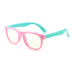 Thiếu Niên Trẻ Em Kính Chặn Ánh Sáng Xanh TPEE Kính Mắt Máy Tính Với Ống Kính Chặn Ánh Sáng Xanh - Product Image 2
