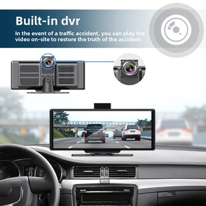 Màn hình chiếu gương chiếu hậu, camera trước sau, dẫn đường GPS, <span class=keywords><strong>Android</strong></span> Auto, Carplay, kích thước 10.26 inch, thiết bị di động - Product Image 4