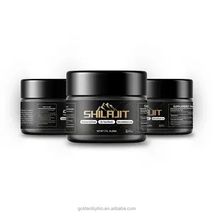 Lebensmittel-Supplement Lebenswert Eigenmarke Fulvinsäure Shilajit Harz reines Himalaya-Shilajit