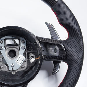 Volant personnalisé en fibre de carbone pour <span class=keywords><strong>Audi</strong></span> R8 TT TTS T <span class=keywords><strong>RS</strong></span> <span class=keywords><strong>A3</strong></span> A4 A5 A6 A7 Sport - Product Image 6