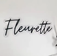Panneau nominatif personnalisé en acrylique 3D, plaque à initiales personnalisée, étiquette nominative décorée en forme de cœur, décoration murale pour chambre d'enfant, cadeau de baby shower