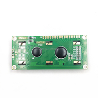 LCD1602 1602 1602a 16x2 5V modul kuning hijau Scree dengan modul LCD lampu latar