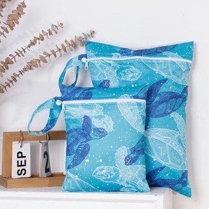 Saco portátil impermeável do armazenamento do tecido do bebê com impressão Design Poliéster Material pendurado Característica - Product Image 6