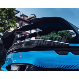 Alerón Trasero de Fibra de Carbono Visible 296 para Ferrari 296 2021-2025 - Product Image 3